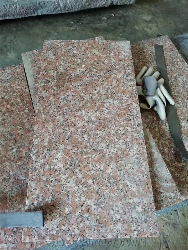 G687 China Pink Granite Floor , Wall Tiles