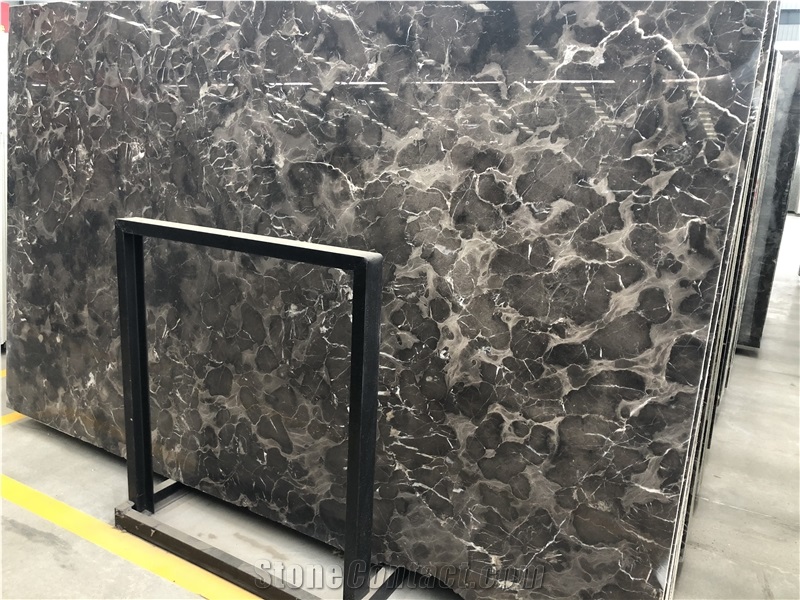 Own Factory Hubei Dark Emperador Marble Slabs