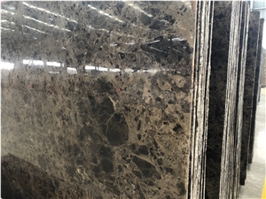 Own Factory Dark Emperador Marble Slab & Tile