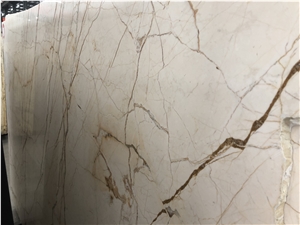Sofitel Beige Marble Polish Slab 4 Interior Decor