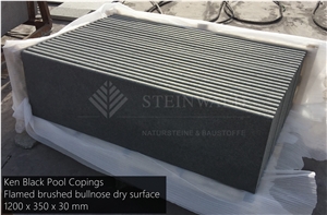 Ken Black Granite Pool Copings 120x35x3cm
