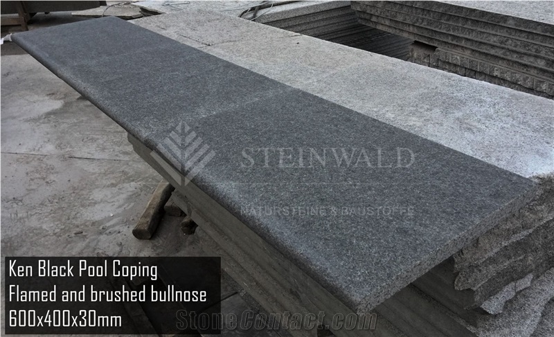Ken Black Granite Pool Copings 60x40x3cm