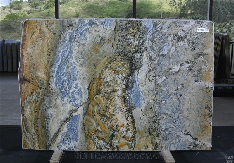 High-End Stone Avatar Blue Granite Slabs