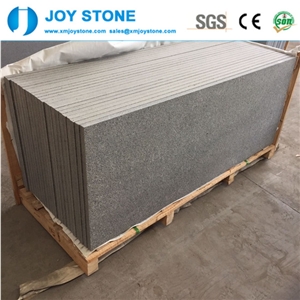 Cheap G654 Granite Dark Grey Flamed Flooring Tiles