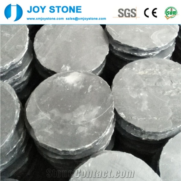 China Black Slate Garden Rounded Steps for Sale