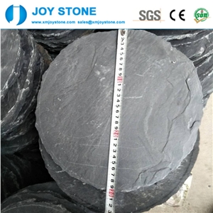 China Black Slate Garden Rounded Steps for Sale