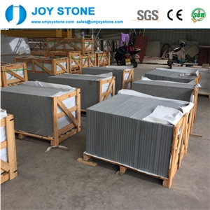 Chinese Dark Grey Granite G654 Outdoor Flamed Tile