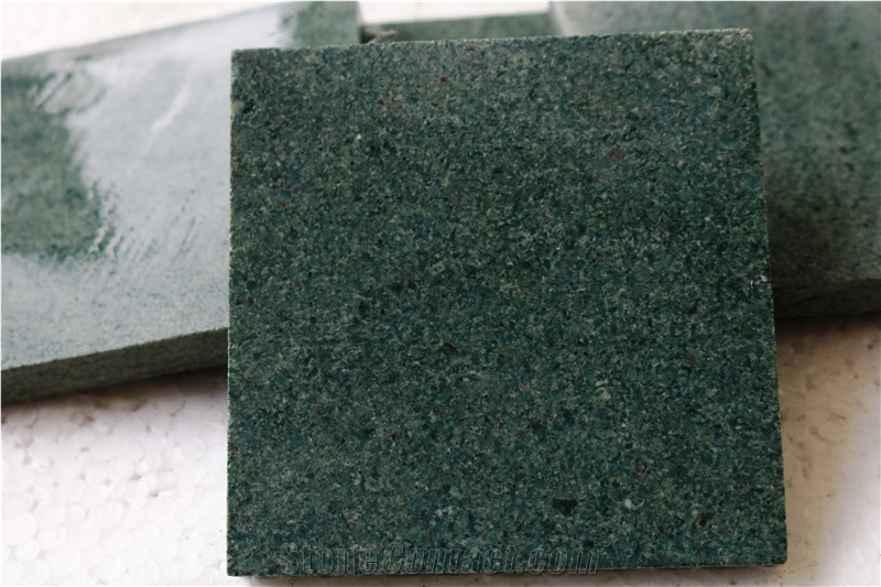 Premium Green Sukabumi Stone Pool Pavers