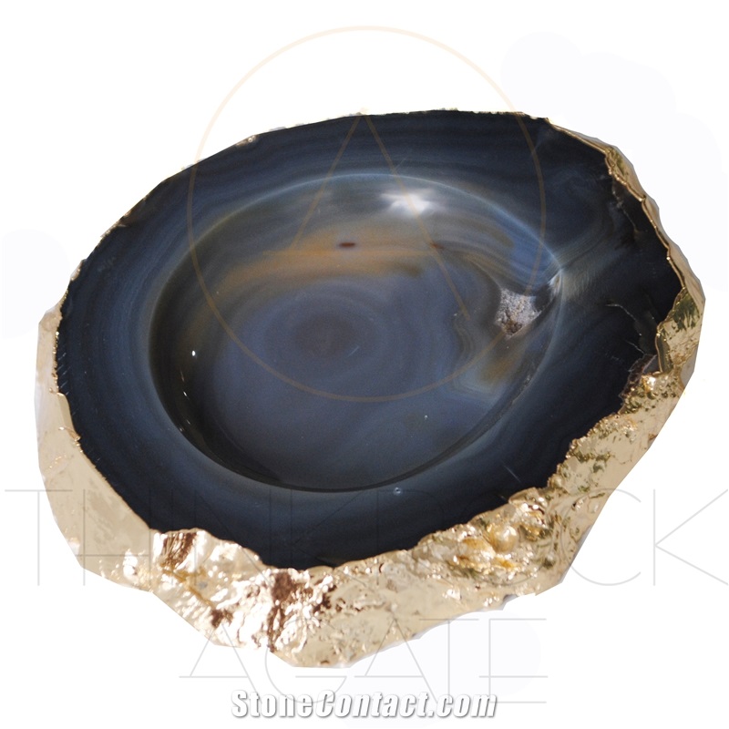 Brazil Agate Ashtray for Gentlemen