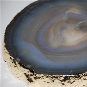Brazil Agate Ashtray for Gentlemen