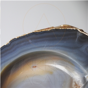 China Agate Gemstone Ashtrays for Gentlemen