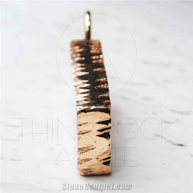 Pink Semiprecious Stone,Crystal Beer Bottle Opener