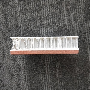 Red Sandstone Composite Honeycomb Facade Panel