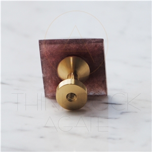 Regular Smoke Crystal Wardrobe Handle
