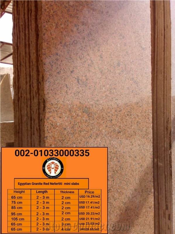 Egyptian Granite Red Nefertiti