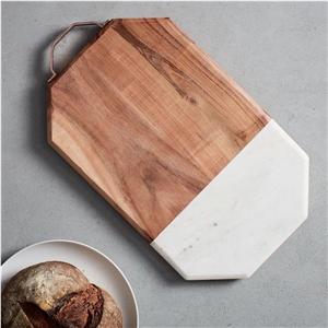 Acacia Wooden Chopping Board Marble Cutting Board