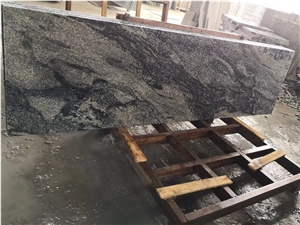 China Colombo Juparana Symphony Black Granite Slab