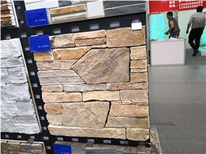 Natural French Pattern Slate Mosaic Medallions