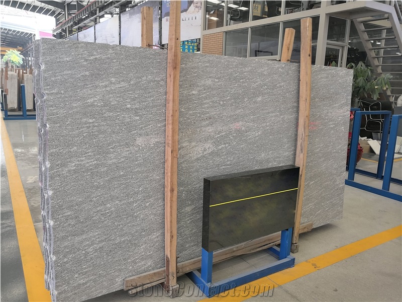 Polish Brushed Grey Soglio Valser Quartzite Slabs