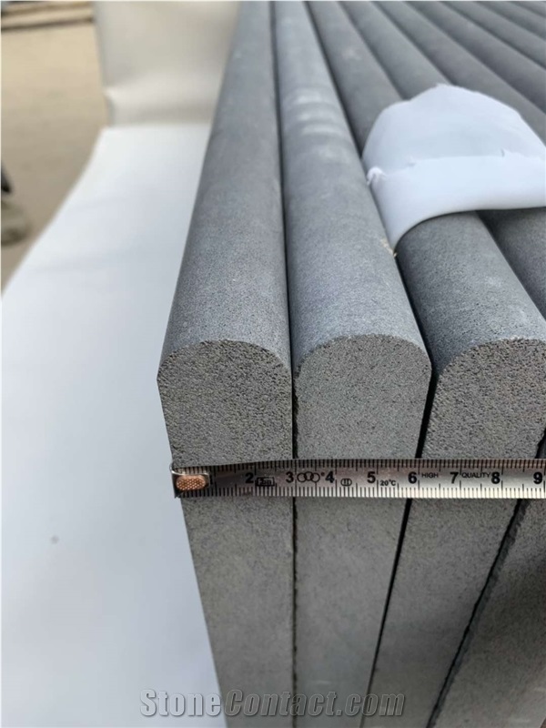Wholesale Honed China Black Andesite Stone Tiles