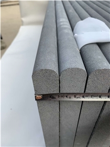 Wholesale Honed China Black Andesite Stone Tiles