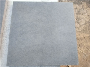 Wholesale Honed China Black Andesite Stone Tiles