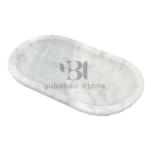 Bianco Carrara White Drinking Cups, Trays/Dishes