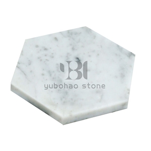 Bianco Carrara White Drinking Cups, Trays/Dishes