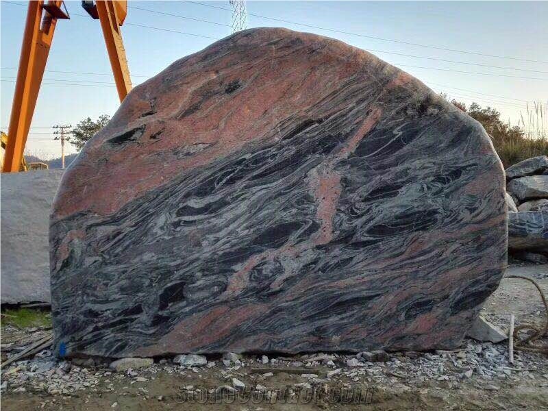 Cano Red, Multicolor Red,Cheap China Granite Tiles