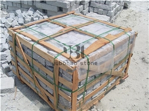 China Bianco Sardo G623 Granite,Cobble Stone/Cubes