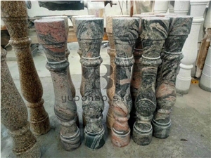China Cheap Granite/Multicolor Red/ Stair Baluster