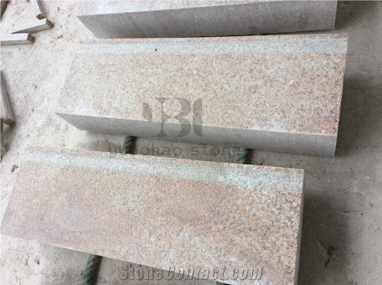 China G682 Granite in Flamed Stair Steps,Treads