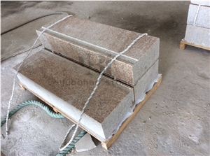 China G682 Yellow Rustic Granite Stone Stair&Steps