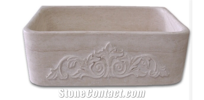China Sculpter Basin,Ktchen Marble Sinks, Bowls