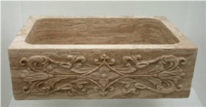 China Sculpter Basin,Ktchen Marble Sinks, Bowls