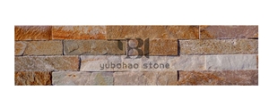 China Yellow Slate/Panels, Artificial Stone Veneer