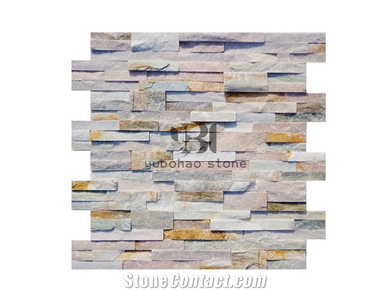 China Yellow Slate/Panels, Artificial Stone Veneer