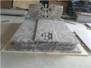Chinese Multi Color Grey Juparana Granite Monument Chinese Multi Color Grey Juparana Granite Monument