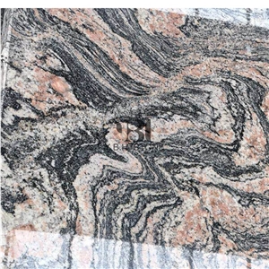 Chinese Multi Color Grey Juparana Granite Monument