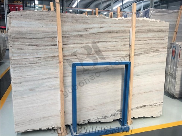 Crystal Wood Grain Marble Slabs, Walling&Flooring