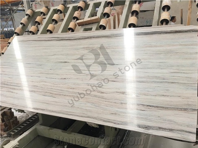 Crystal Wood Grain Marble Slabs, Walling&Flooring
