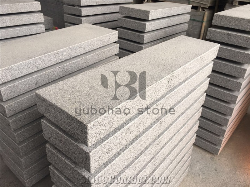 Low Price Granite G654,Sesame Black,Walkway Kerbs