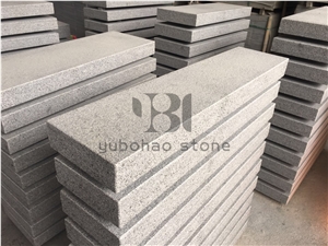 Low Price Granite G654,Sesame Black,Walkway Kerbs