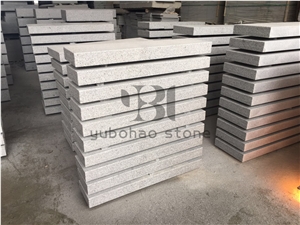 Low Price Granite G654,Sesame Black,Walkway Kerbs
