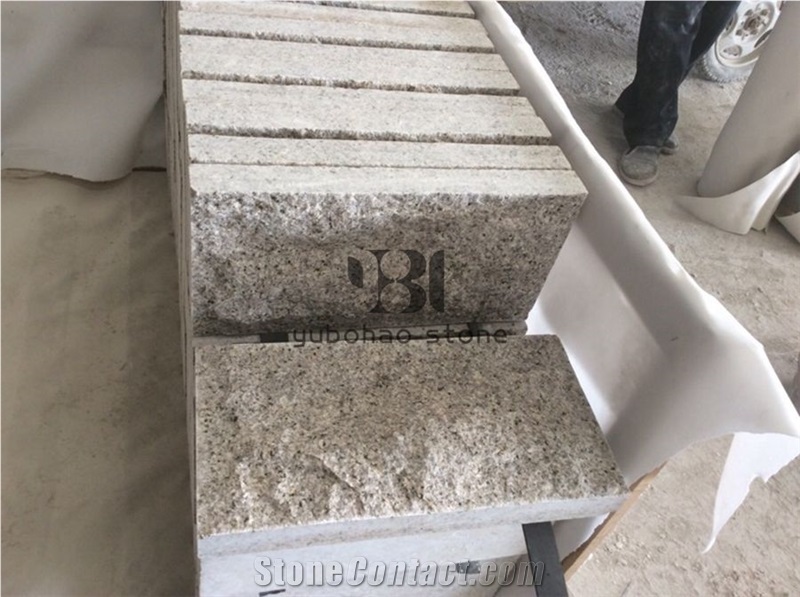 Mushroom/Natural Split Surface G682 Yellow Granite