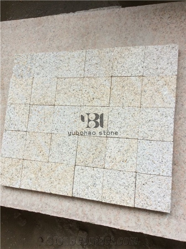 Mushroom/Natural Split Surface G682 Yellow Granite