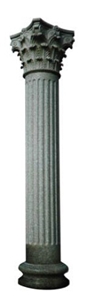 White Cylindrical Column, Roman Greek Columns