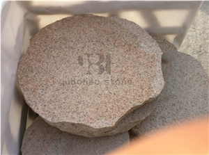 Yellow Golden Rusty G682 Granite Step Stairs