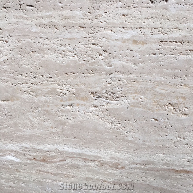 Antique Finish Light Cream Travertine Slabs