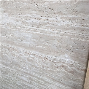 Antique Finish Light Cream Travertine Slabs